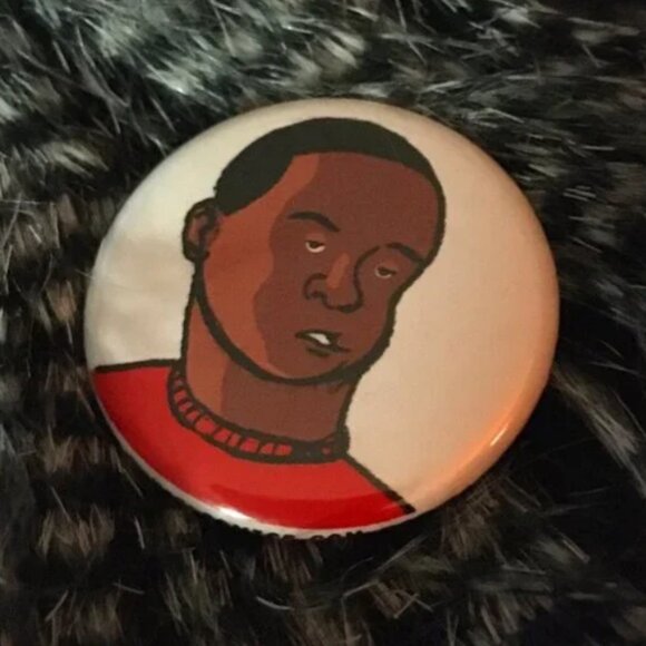 Comic Artist Button Pin Free With Purchase - Picture 3 of 6